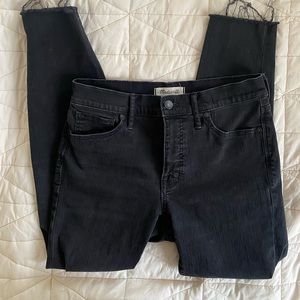 Madewell 9” high rise skinny jeans 28 short
